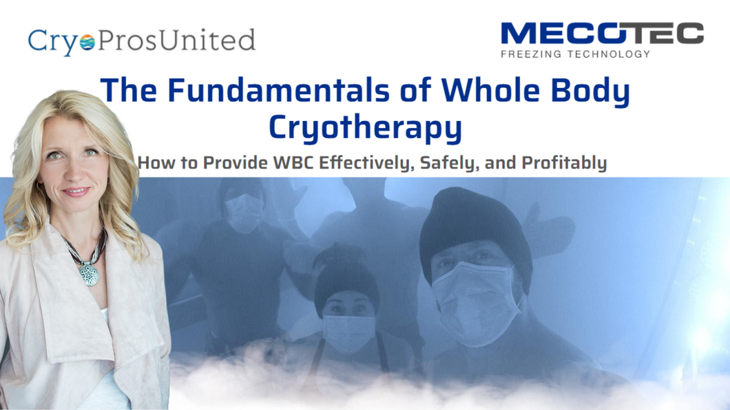 The Fundamentals of Whole Body Cryotherapy (EN) incl. Treatment Safety Training